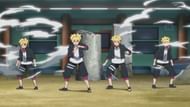 Boruto creating three shadow clones (image via Studio Pierrot)